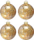 Миниатюра изображения товара Набор шаров новогодних Elan Gallery 980073 (золотая россыпь)