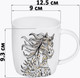 Миниатюра изображения товара Набор кружек Elan Gallery New Bone China Лошади / 410118