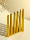 Миниатюра изображения товара Набор свечей Богатство аромата Античные 2383830 (6шт, золотой металлик)