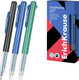 Ручка шариковая Erich Krause 3в1 Colorcross Matic Classic 0.7 / 61090 (синий/черный/зеленый) — фото 4