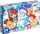 Миниатюра изображения товара Пазл Puzzle Time Новогодние забавы лошадок / 10885664