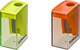 Миниатюра изображения товара Точилка Erich Krause City Mini Neon с контейнером / 60020 (в ассортименте)