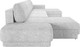 Миниатюра изображения товара Диван П-образный Олмеко Женева 2S2OPF левый (светло-серый)