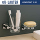 Миниатюра изображения товара Набор аксессуаров для ванной Lauter 21SH6061 + 21SH6051 (Chrome, 2 предмета)