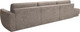 Миниатюра изображения товара Диван угловой Олмеко Женева 2SOPF левый (темный бежевый)