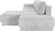 Миниатюра изображения товара Диван угловой Олмеко Женева 2SOPF правый (светло-серый)