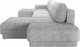 Миниатюра изображения товара Диван П-образный Олмеко Женева 2S2OPF правый (серый)