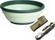 Миниатюра изображения товара Складная миска Berossi Compact ИК 22262000 (чайное дерево, c набором столовых приборов походных)