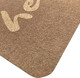 Миниатюра изображения товара Коврик грязезащитный ComeForte Велюр Hello 50x80 (бежевый)