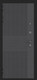 Миниатюра изображения товара Входная дверь ГРАНИТ Гранж 21 (86x205, правая)