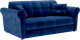 Миниатюра изображения товара Диван Mebel-Ars Аккордеон Гранд НПБ 180x200 (Vivaldi синий)