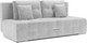 Миниатюра изображения товара Диван Mebel-Ars Еврокнижка Марсель №4 (Vivaldi светло-серый)