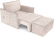 Миниатюра изображения товара Кресло-кровать Mebel-Ars Хайтон (велюр бежевый Plush OWV-33)
