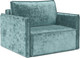 Миниатюра изображения товара Кресло-кровать Mebel-Ars Хайтон (велюр мятный Plush OWV-27)