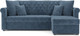 Миниатюра изображения товара Диван угловой Mebel-Ars Берлин (Vivaldi синий)