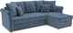 Миниатюра изображения товара Диван угловой Mebel-Ars Берлин (Vivaldi синий)
