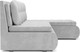 Миниатюра изображения товара Диван угловой Mebel-Ars Кормак (Vivaldi светло-серый)