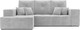 Миниатюра изображения товара Диван угловой Mebel-Ars Монреаль левый (Vivaldi светло-серый)