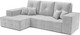Миниатюра изображения товара Диван угловой Mebel-Ars Монреаль левый (Vivaldi светло-серый)