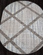 Миниатюра изображения товара Коврик Merinos Sierra F351-OVAL-CREAM-BLUE (1.5х1.9)