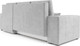 Миниатюра изображения товара Диван угловой Mebel-Ars Монреаль правый (Vivaldi светло-серый)