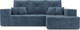 Миниатюра изображения товара Диван угловой Mebel-Ars Монреаль правый (Vivaldi синий)