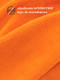 Миниатюра изображения товара Ткань для творчества Sentex Флис двухсторонний 230г/м2 300x160  (оранжевый)