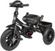 Миниатюра изображения товара Трехколесный велосипед с ручкой CosmoRide LX-03ED (черный)
