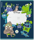 Миниатюра изображения товара Тетрадь Erich Krause Monsters / 60532 (12л, клетка)