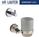 Миниатюра изображения товара Набор аксессуаров для ванной Lauter 21SH72061 + 21SH72091 (Chrome, 2 предмета)