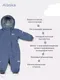 Миниатюра изображения товара Комбинезон прогулочный детский MOWbaby Alaska new 162/12-74 (синий, р.74)