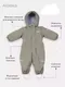 Миниатюра изображения товара Комбинезон прогулочный детский MOWbaby Alaska new 162/13-74 (серый, р.74)
