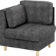 Миниатюра изображения товара Кресло мягкое Олмеко Шелдон (велюр Sierra 9 темно-серый)