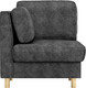 Миниатюра изображения товара Кресло мягкое Олмеко Шелдон (велюр Sierra 9 темно-серый)