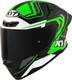 Миниатюра изображения товара Мотошлем KYT Tt-Revo Overtech Y6TR0002.6 (XL, черный/зеленый)