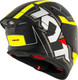 Миниатюра изображения товара Мотошлем KYT Tt-Revo Electron Y6TR0007.4 (M, черный матовый/желтый)