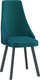 Миниатюра изображения товара Стул Олмеко Лион (велюр конфетти изумруд/черный)