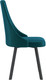 Миниатюра изображения товара Стул Олмеко Лион (велюр конфетти изумруд/черный)