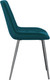 Миниатюра изображения товара Стул Олмеко Кварта К (велюр конфетти изумруд/черный)
