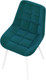 Миниатюра изображения товара Стул Олмеко Кварта К (велюр конфетти изумруд/белый)