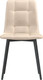 Миниатюра изображения товара Стул Олмеко Белла К (велюр конфетти крем/черный)