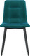 Миниатюра изображения товара Стул Олмеко Белла К (велюр конфетти изумруд/черный)