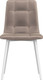 Миниатюра изображения товара Стул Олмеко Белла К (велюр конфетти мокко/белый)