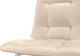 Миниатюра изображения товара Стул Олмеко Белла К (велюр конфетти крем/белый)