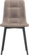 Миниатюра изображения товара Стул Олмеко Белла К (велюр конфетти мокко/черный)