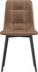 Миниатюра изображения товара Стул Олмеко Белла К (велюр конфетти корица/черный)