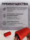Миниатюра изображения товара Шнур хозяйственный Мегакорд Крученый строительно-бытовой разметочный (250м, красный)