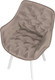 Миниатюра изображения товара Стул Олмеко Квинта (велюр конфетти мокко/белый)