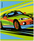 Миниатюра изображения товара Тетрадь Erich Krause Neon Car / 60601 (48л, клетка)