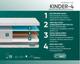 Миниатюра изображения товара Матрас в кроватку Фабрика сна Kinder 4 80x140